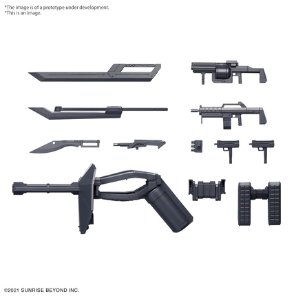 AMAIM Warrior at the borderline Weapon Set 2 -Model Kit