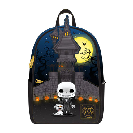 Jack Skellington House Nightmare Before Christmas Disney - Mini Backpack LoungeFly