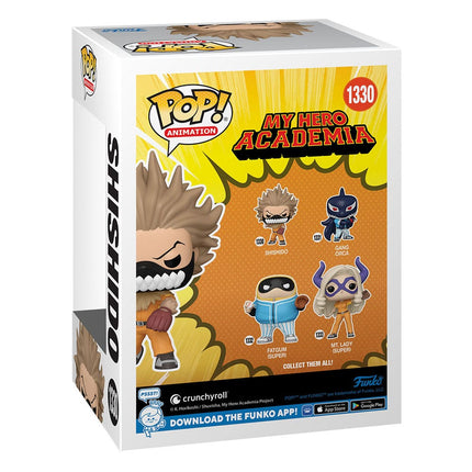 Captain Shishido (Baseball) My Hero Academia HLB POP! Animation Vinyl Figure 9 cm - 1330