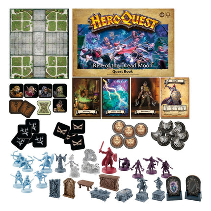 Rise of the Dread Moon Quest Pack HeroQuest Board Game Expansion English Version