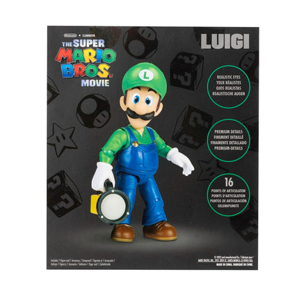 Luigi The Super Mario Bros. Movie Action Figure 13 cm