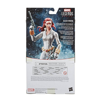 Black Widow White Suite Marvel Legends Serie Actionfigur  15 cm